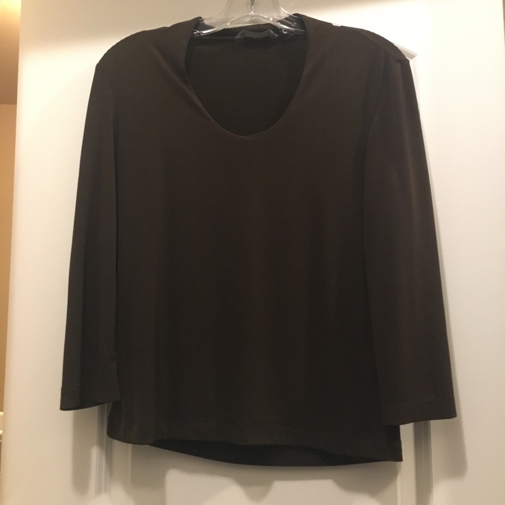 Brown blouse